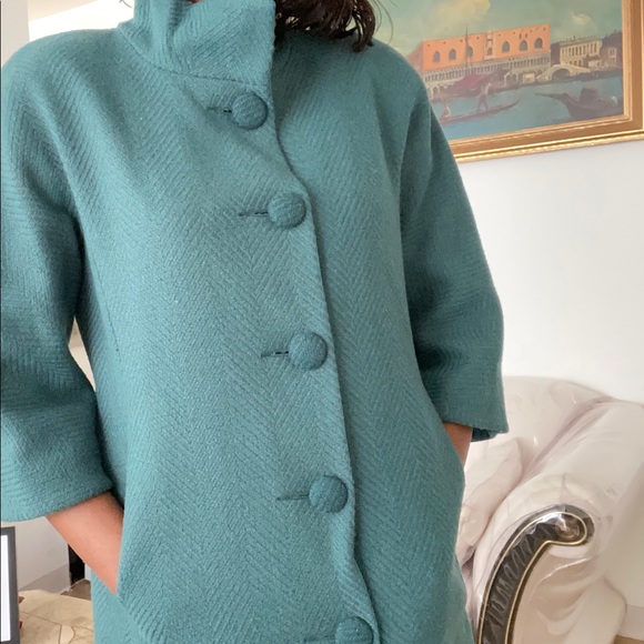 Jackets & Blazers - Vintage women reversible Pea coat NWT